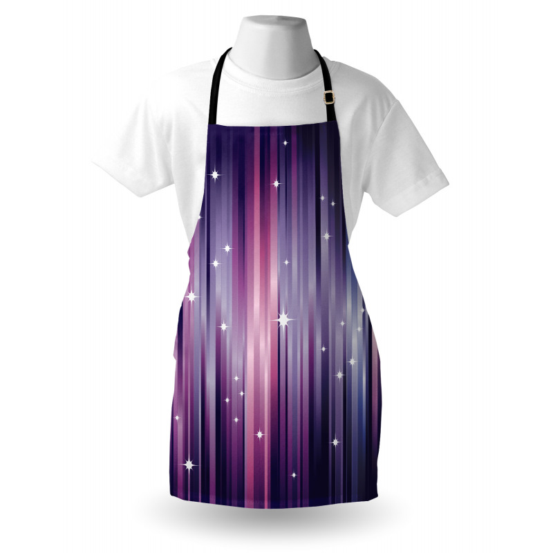 Colorful Beams Lines Apron