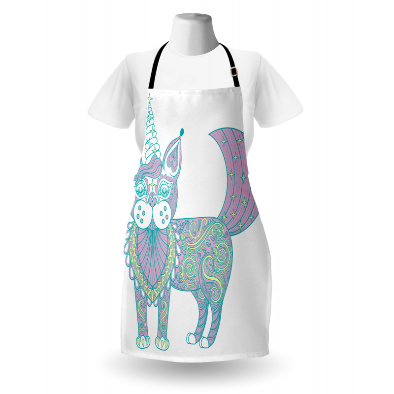 Magic Cat Ethnic Apron