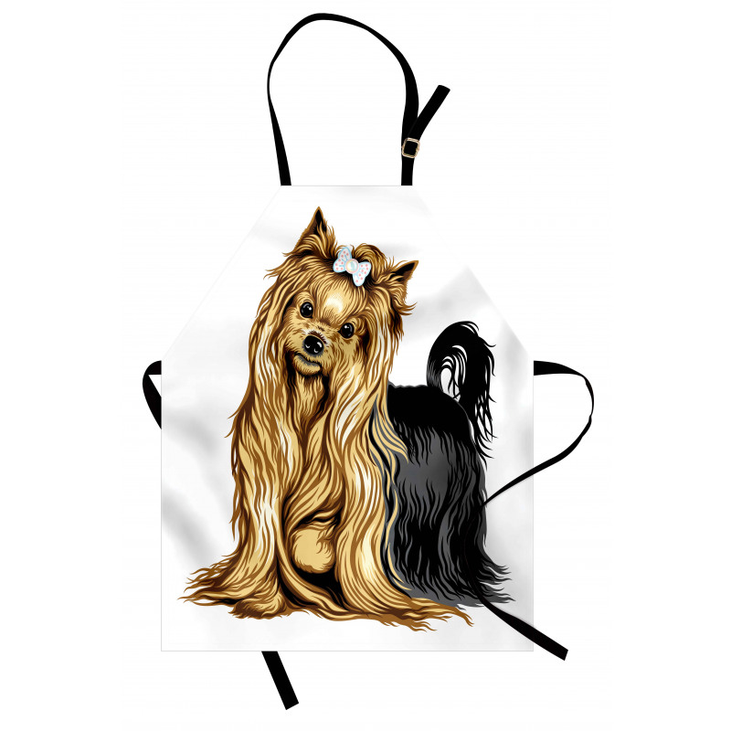 Long Haired Domestic Pet Apron