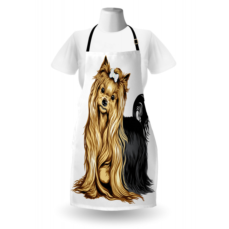 Long Haired Domestic Pet Apron