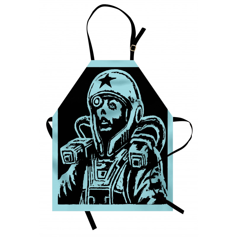 Female Astronaut Apron