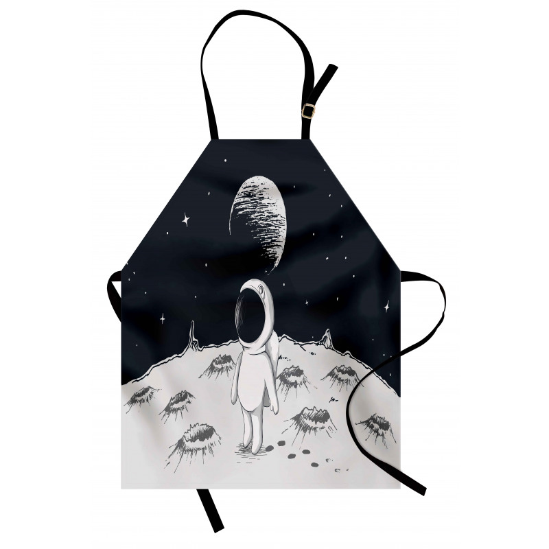 Space Children Happy Apron