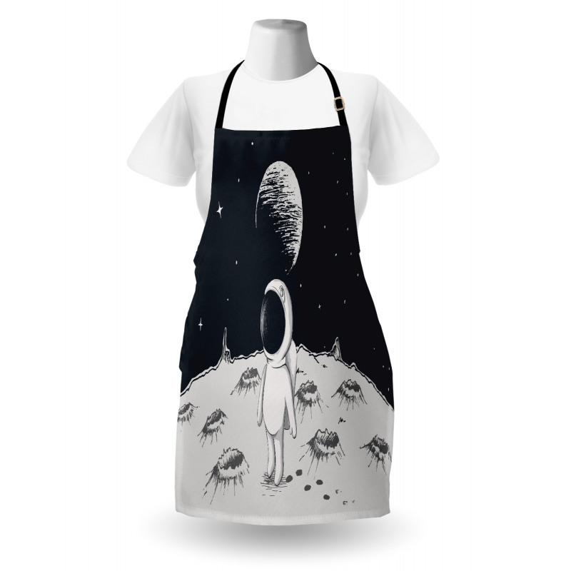 Space Children Happy Apron