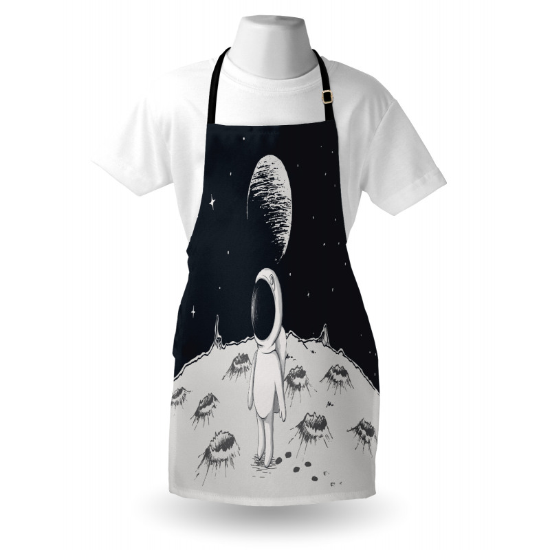 Space Children Happy Apron