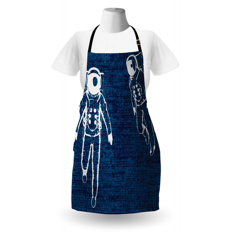 Astronauts Floating Apron