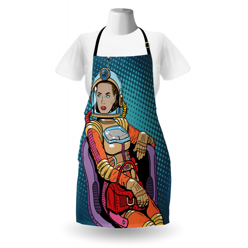 Space Lady Purse Apron