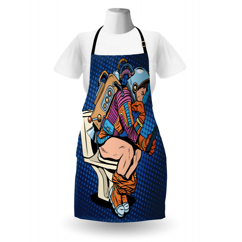 Thinking Man Space Apron