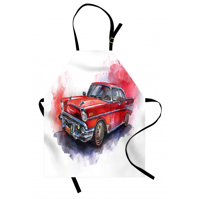 Vintage Retro Car Apron