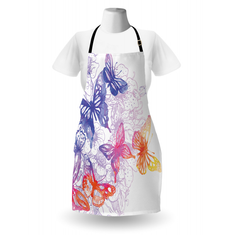 Fantasy Butterflies Apron