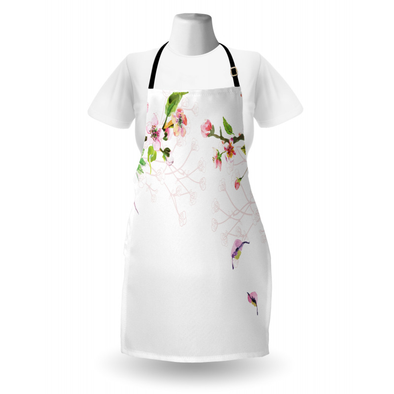 Apple Tree in Spring Apron