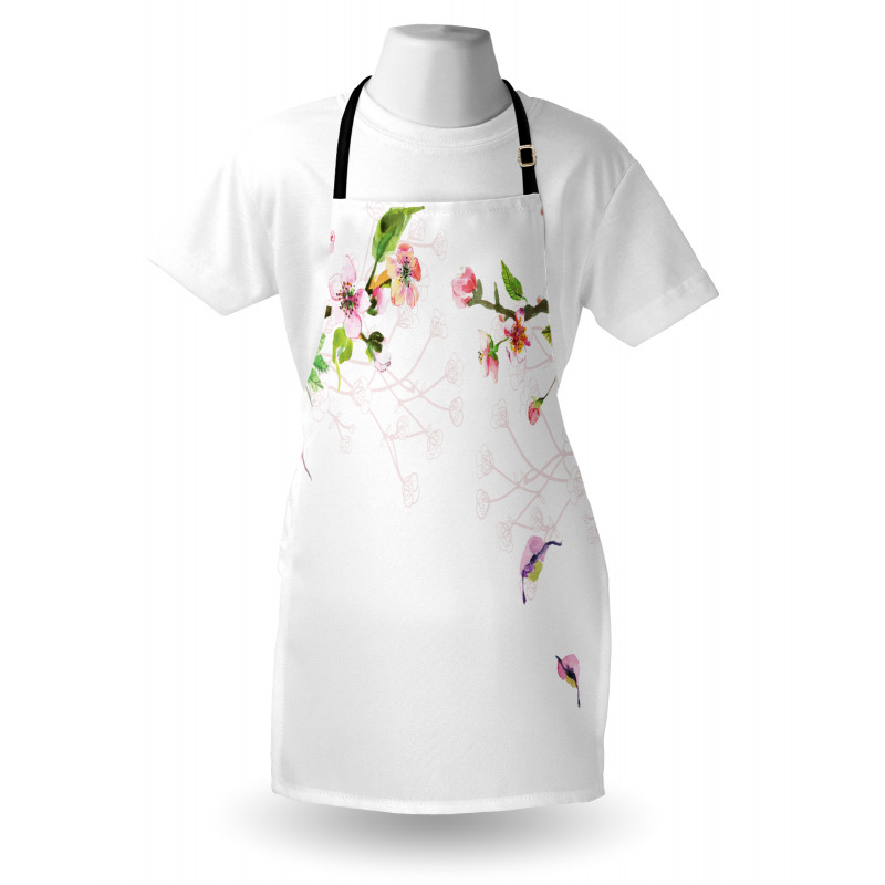 Apple Tree in Spring Apron