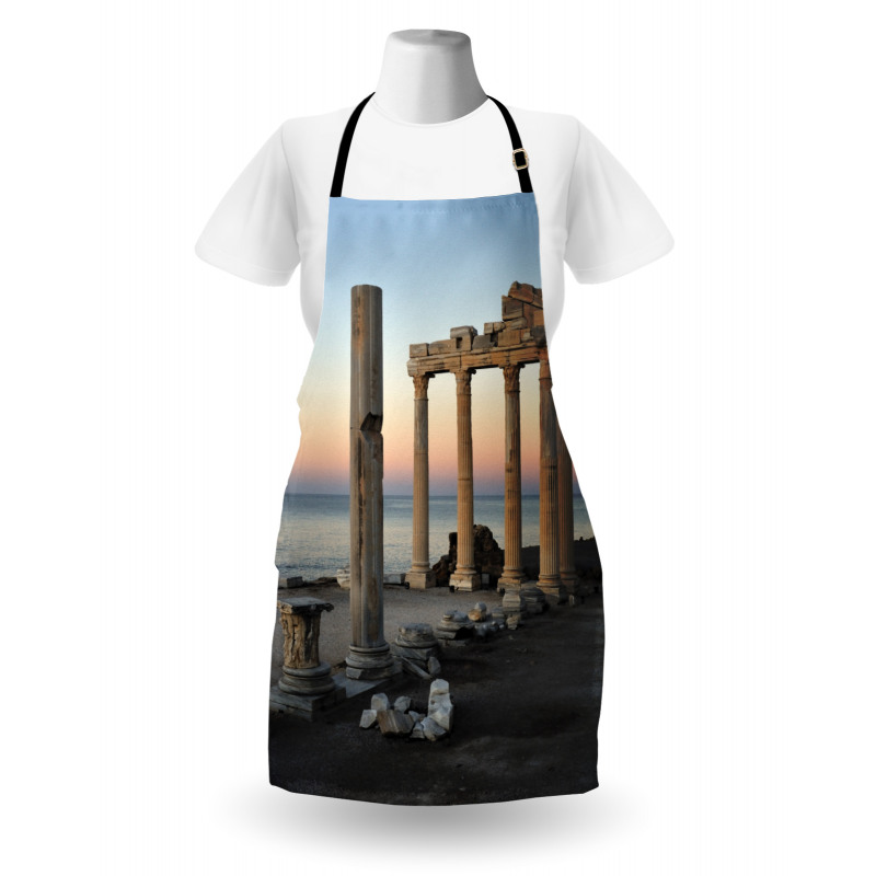 Greece Pillars Apron