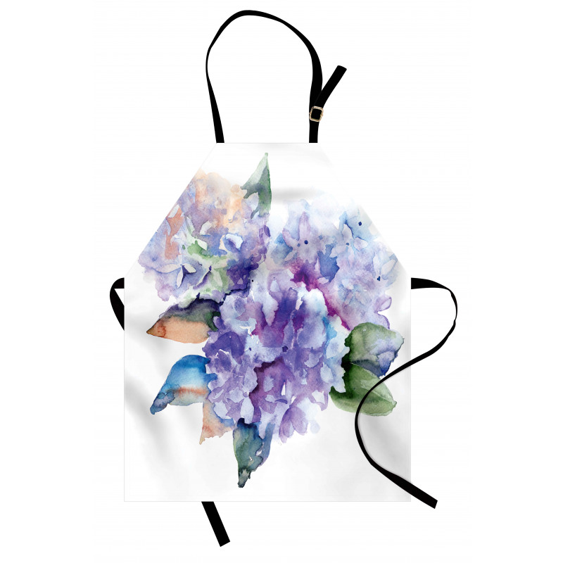 Blooming Hydrangea Apron