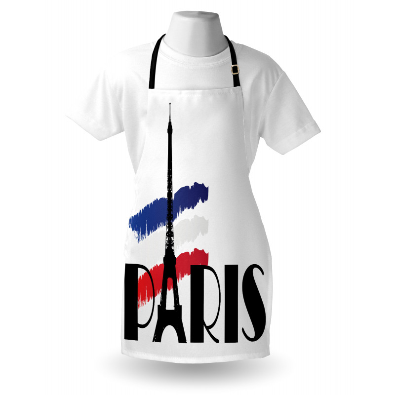 Paris Eiffel Tower Image Apron