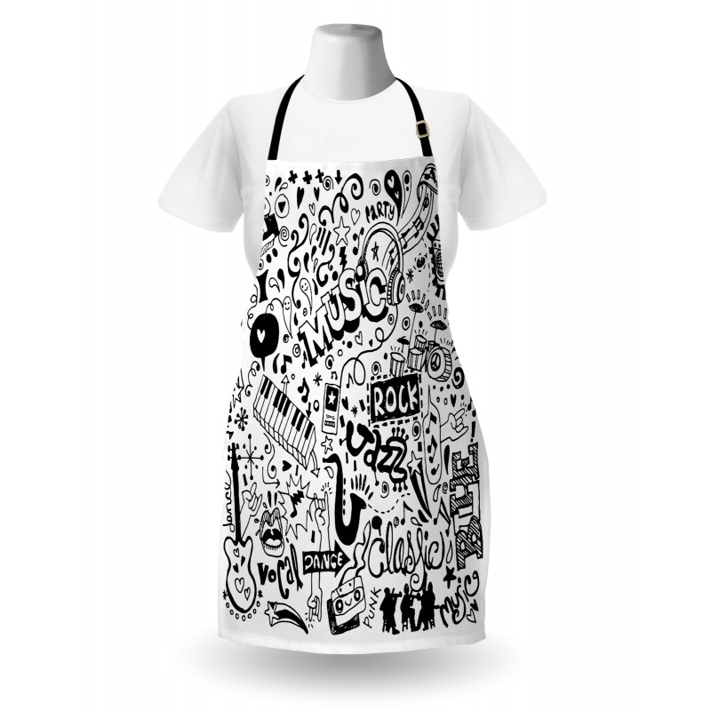 Rock Jazz Blues Dancing Apron