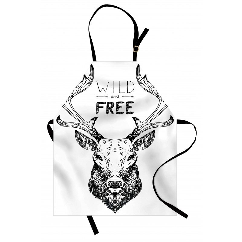 Deer Wild Free Apron