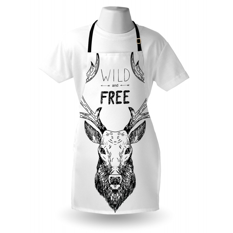 Deer Wild Free Apron