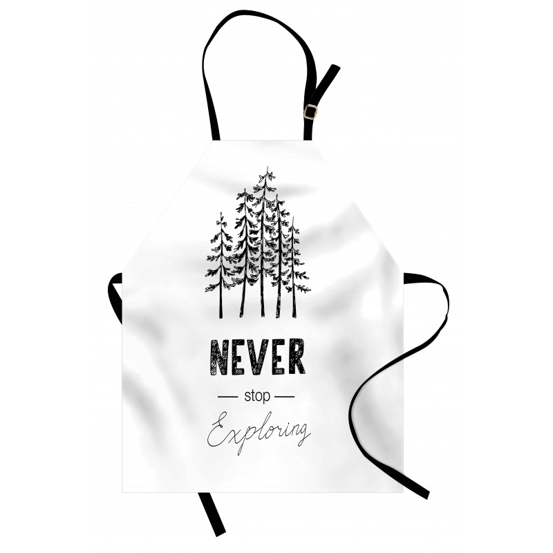 Never Stop Exploring Apron