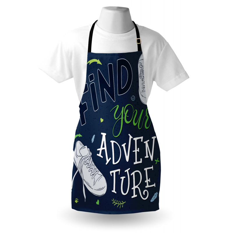 Forest Sneakers Youth Apron