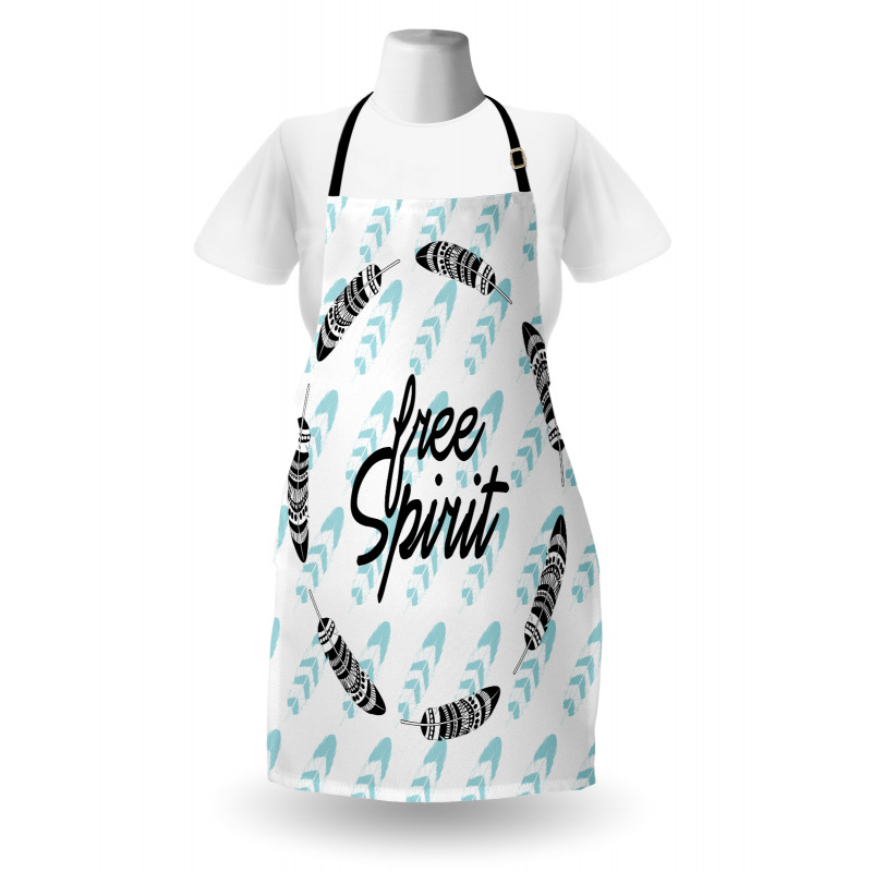 Little Feather Circle Apron