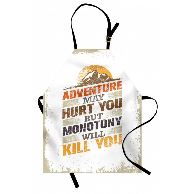 Sun Mountains Words Apron