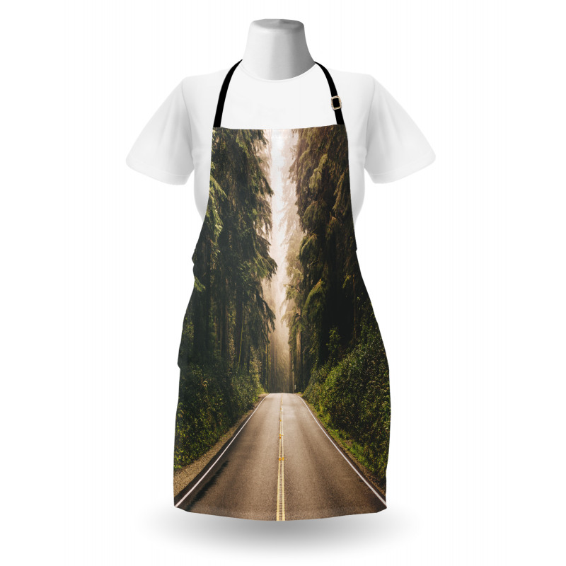 California USA Roads Apron