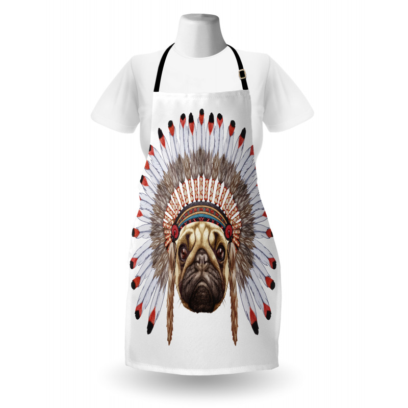 Native Style Bonnet Dog Apron