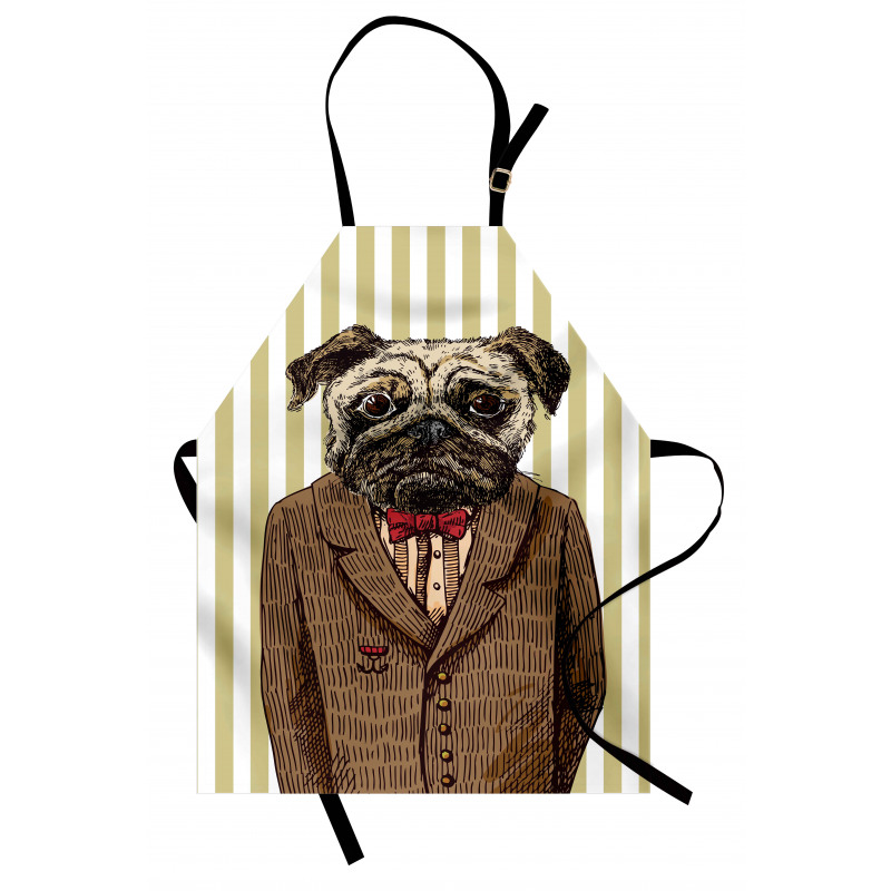 Smart Dressed Dog Suit Apron