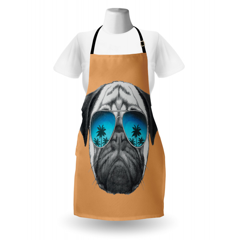 Dog and Sunglasses Apron