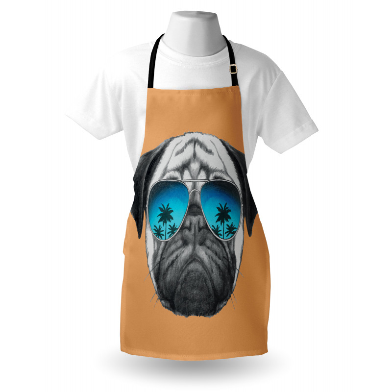 Dog and Sunglasses Apron