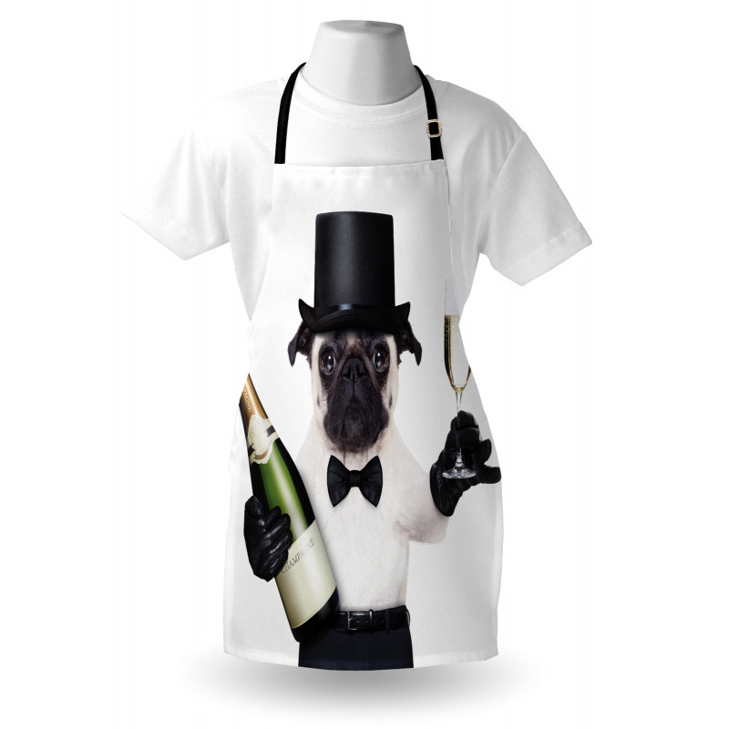 Celebration Dog Toasting Apron