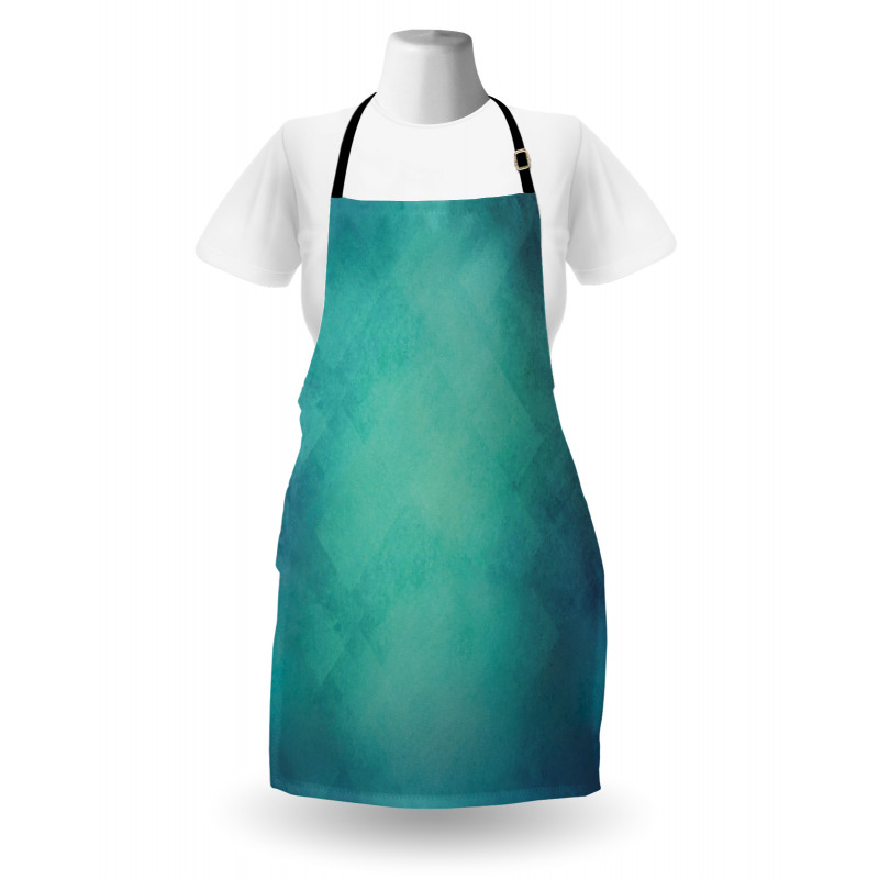 Retro Grunge Tranquil Apron