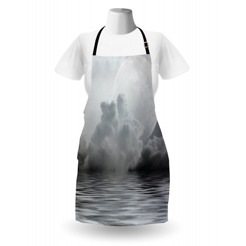 Misty Air and Ocean Art Apron