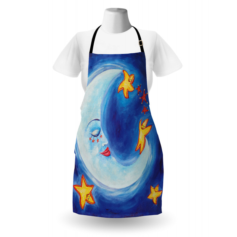 Cartoon Vibrant Star Dance Apron