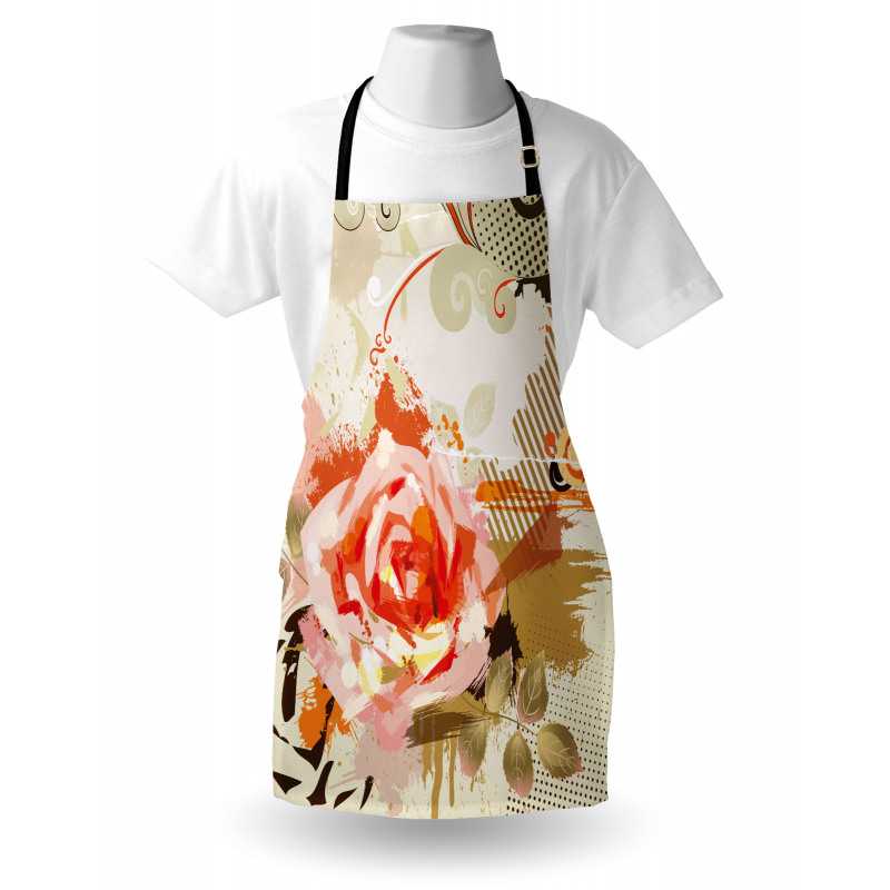 Abstract Grunge Apron