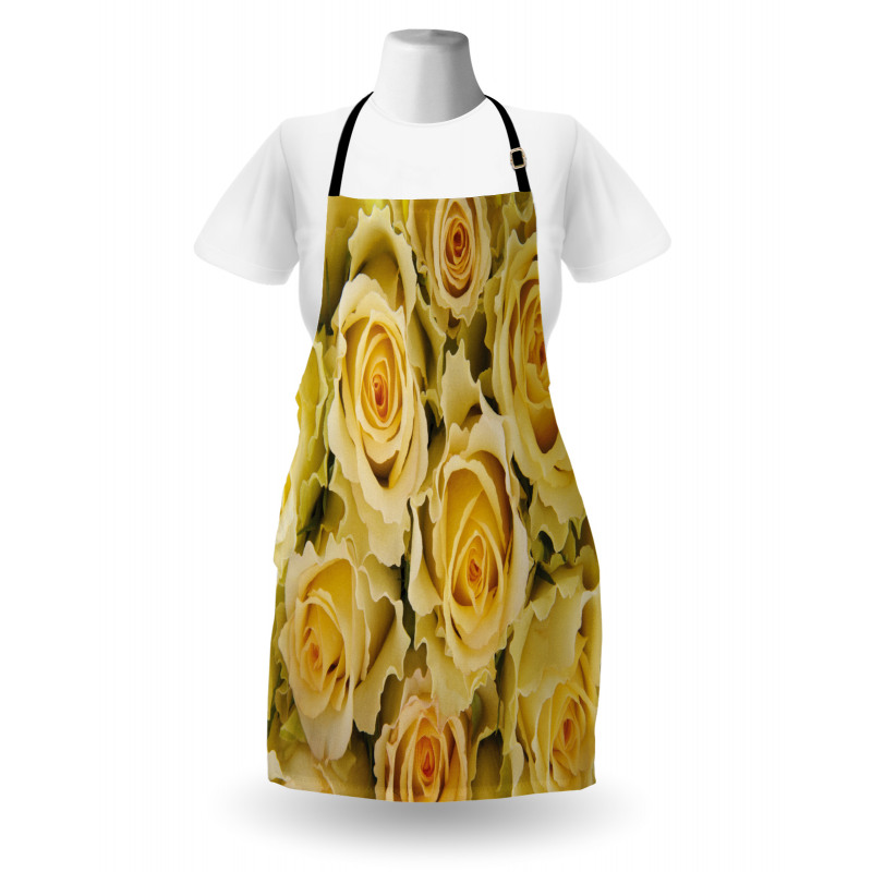 Yellow Bridal Flourish Apron