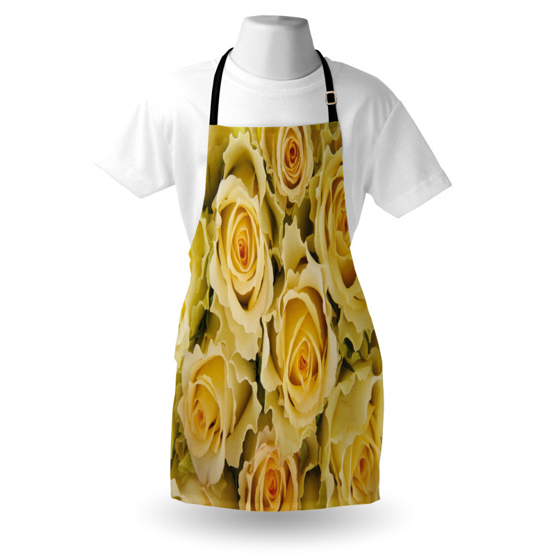 Yellow Bridal Flourish Apron