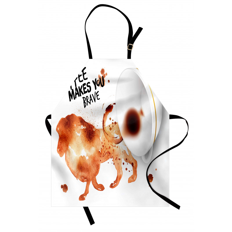 Be Brave Wild Lion Apron