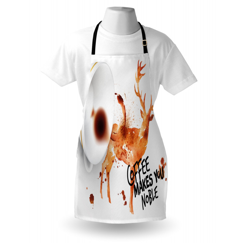 Deer Antlers Nature Apron