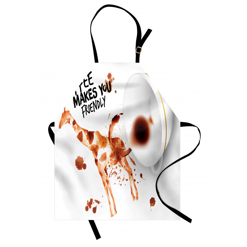 Funny Giraffe Apron