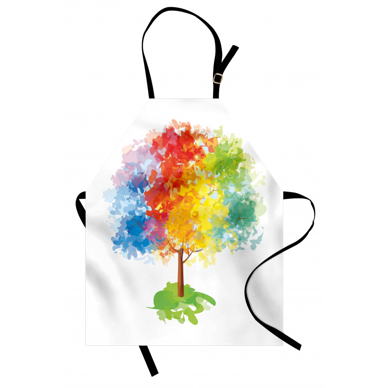 Abstract Tree Nature Apron