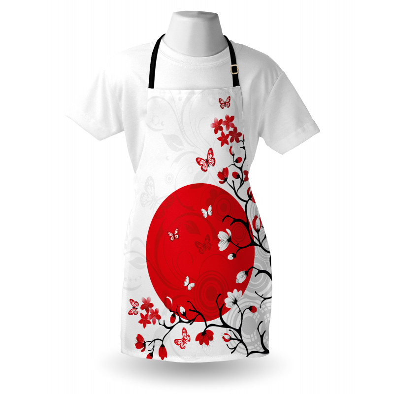 Cherry Sakura Trees Apron