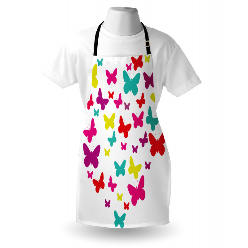 Butterfly Heart Love Apron