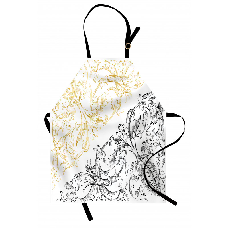 Abstract Fish Circles Apron