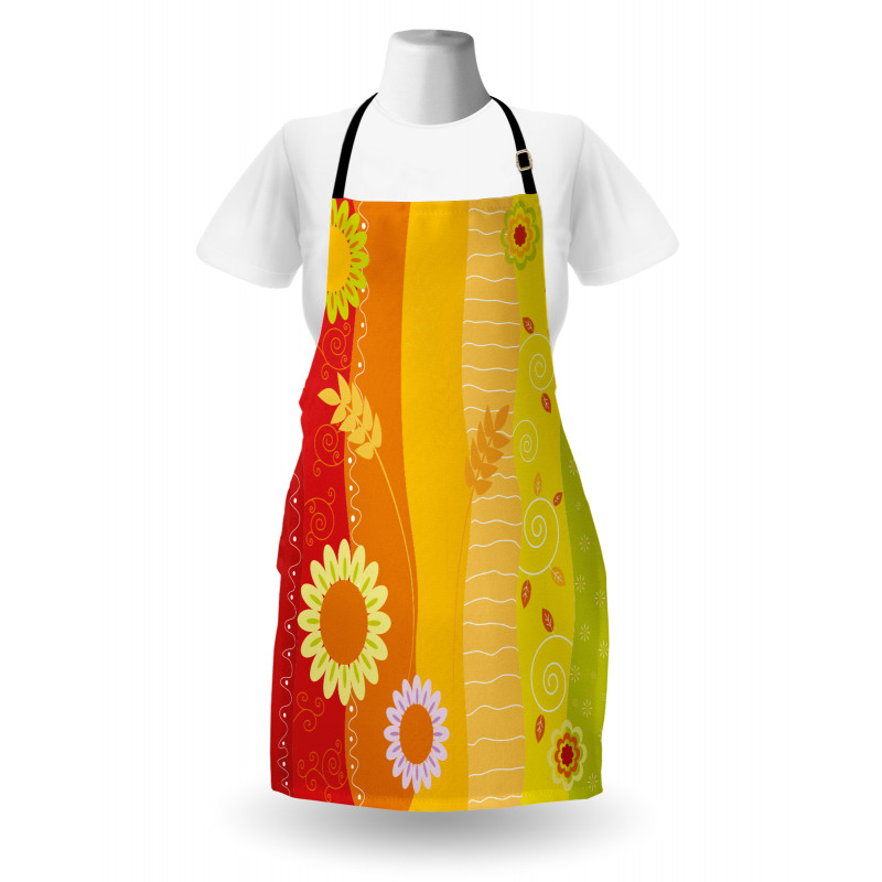 Wheat Farm House Theme Apron