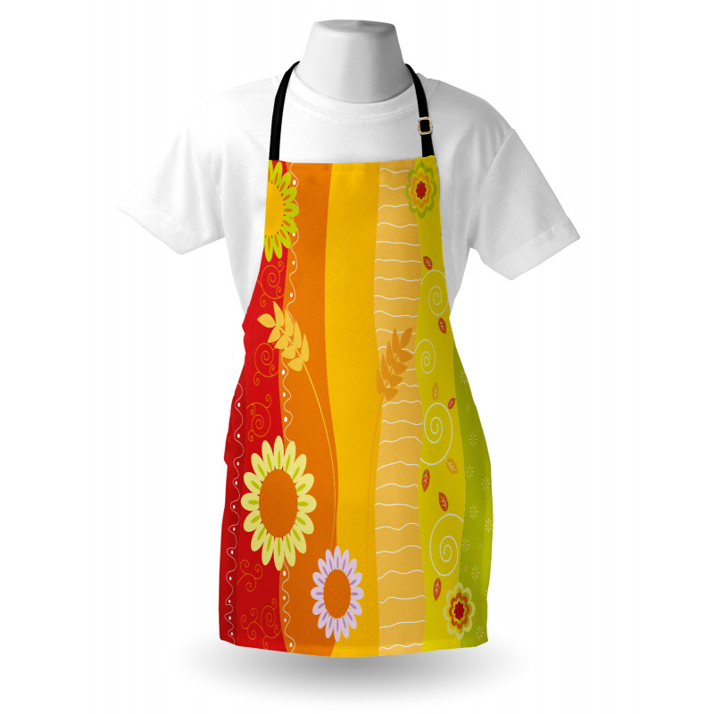 Wheat Farm House Theme Apron