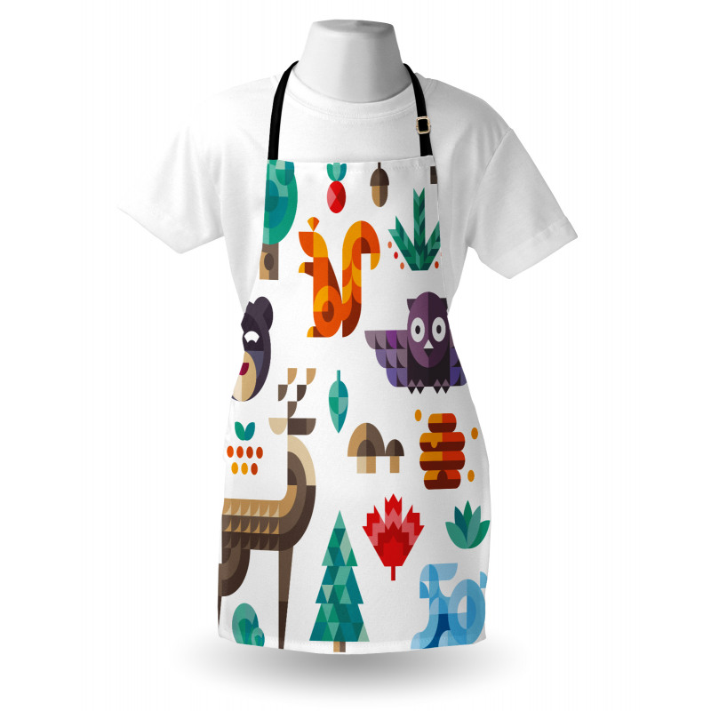 Cheerful Pop Art Design Apron