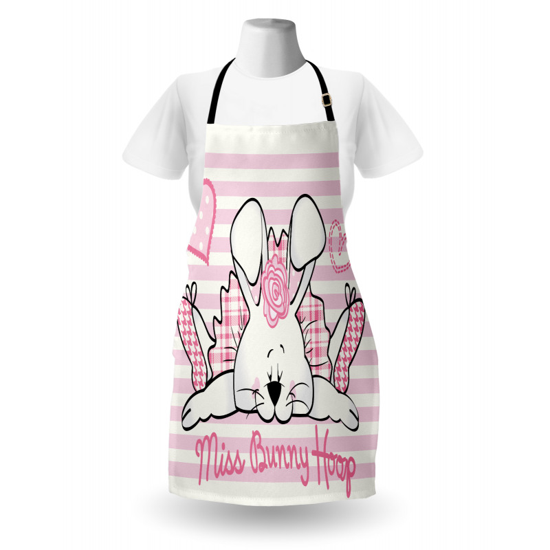 Miss Bunny Hoop Love Apron