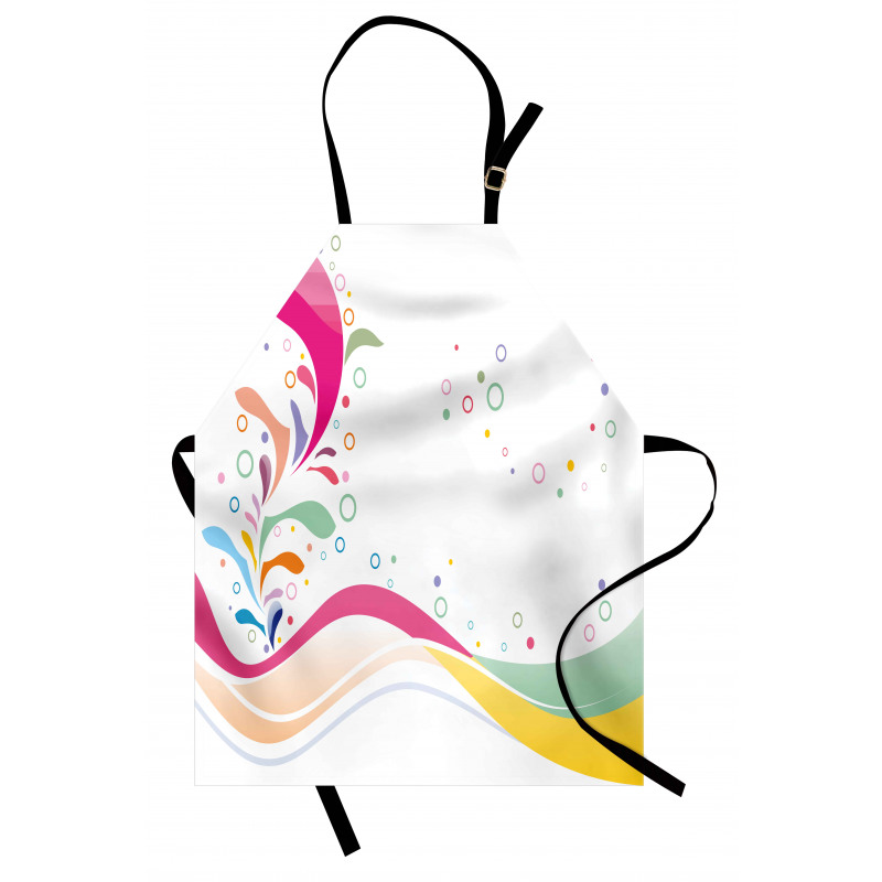 Vivid Bubbles Dots Apron