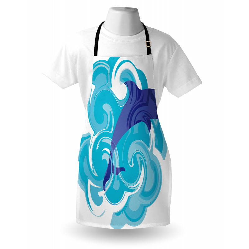 Waves Aqua Life Nature Apron